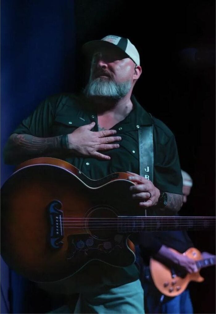 JB Brown performing live